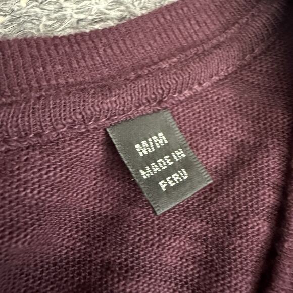 ATM Anthony Thomas Melillo Dress Women Medium Red Long Sleeve T-Shirt Peru - Picture 4 of 8